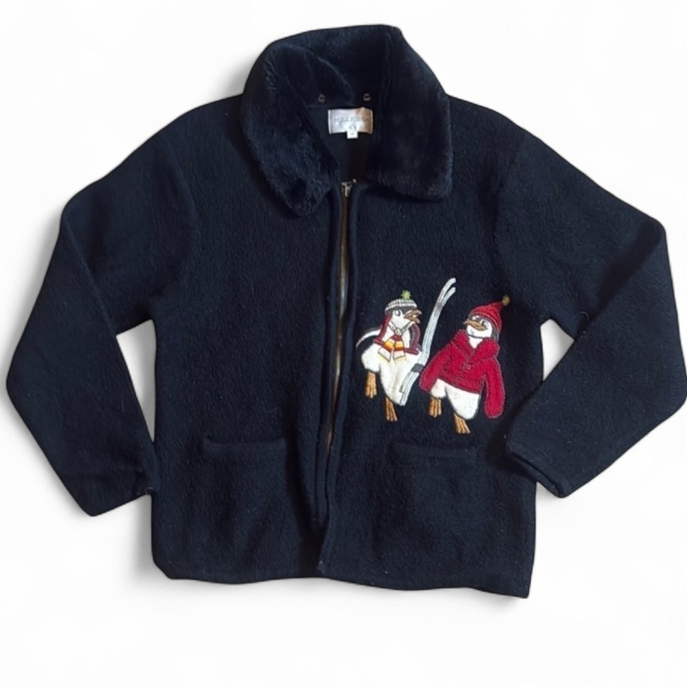 100% wool BELLESSA, penguin 100% wool, medium